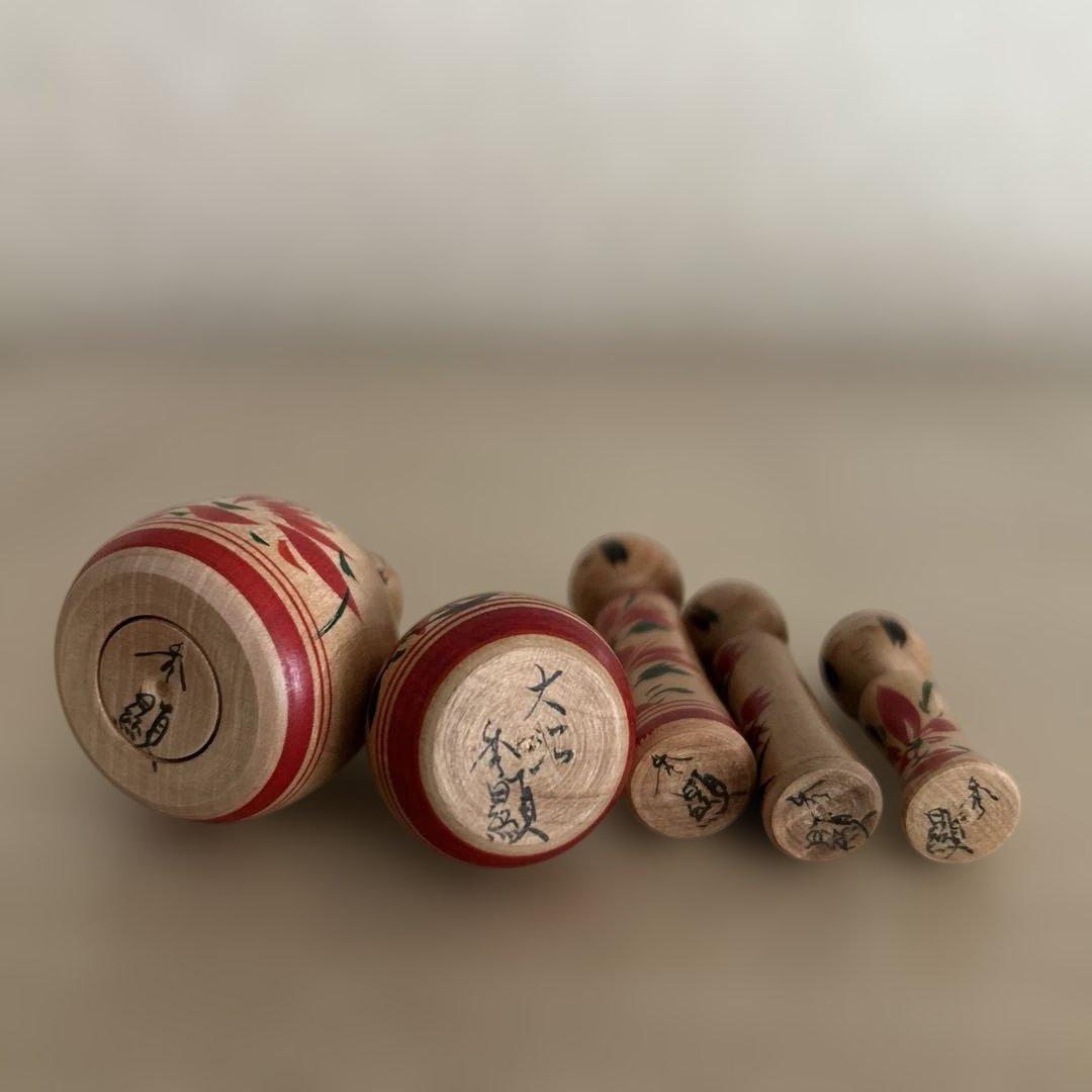 大沼秀顕工人 こけし【蓋付きえじこ】