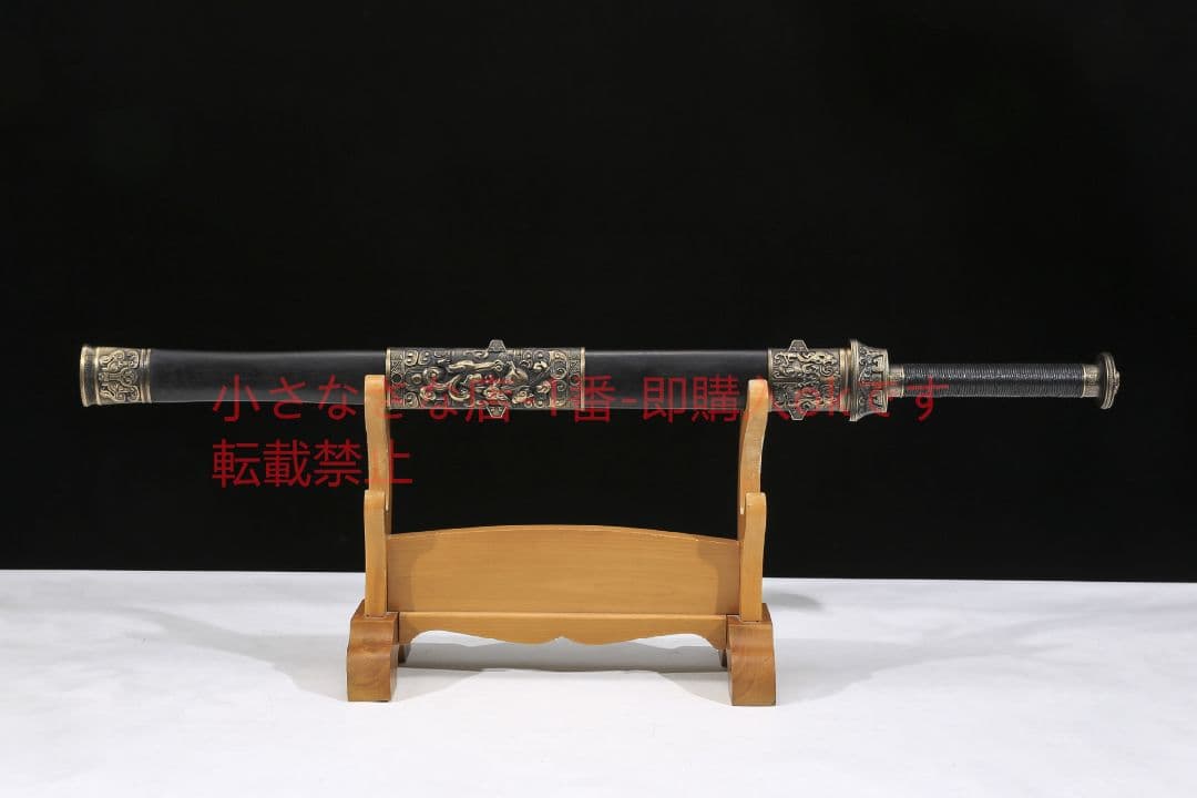 戦国剣二重溝上等烏木高マンガン鋼 古兵器 武具 刀装具 日本刀 模造刀 居合刀