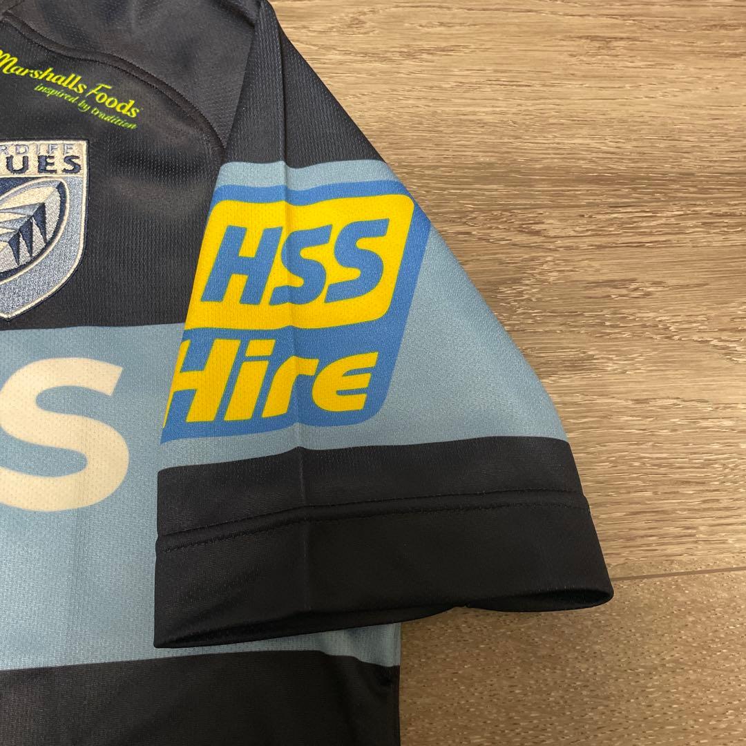 デッドストック canterbury CARDIFF BLUES Jersey2
