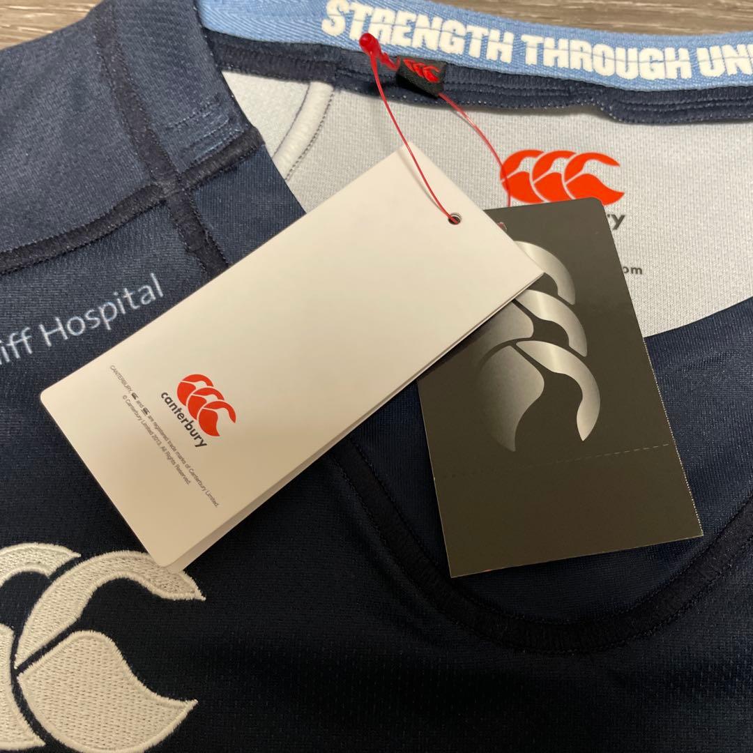 デッドストック canterbury CARDIFF BLUES Jersey2