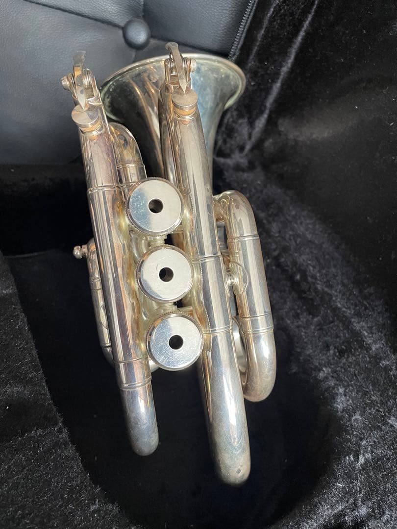 J.Michael ポケットトランペット MPT250S SV シルバー 管楽器