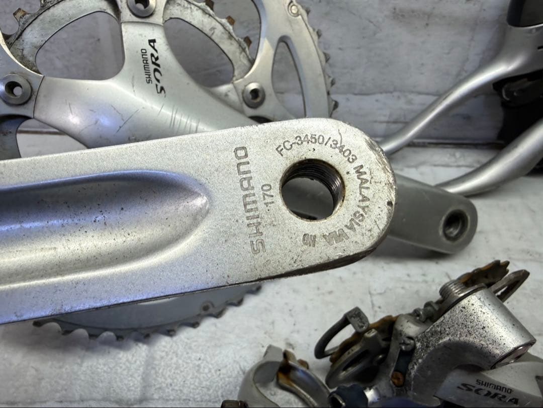 シマノソラ　3400 グループセット