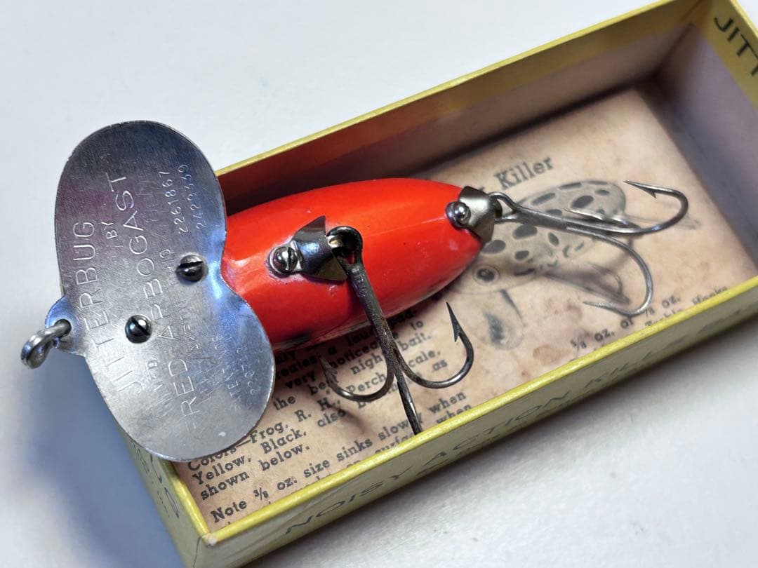 Jitterbug オールドルアー　Fred arbogast ジッターバグ