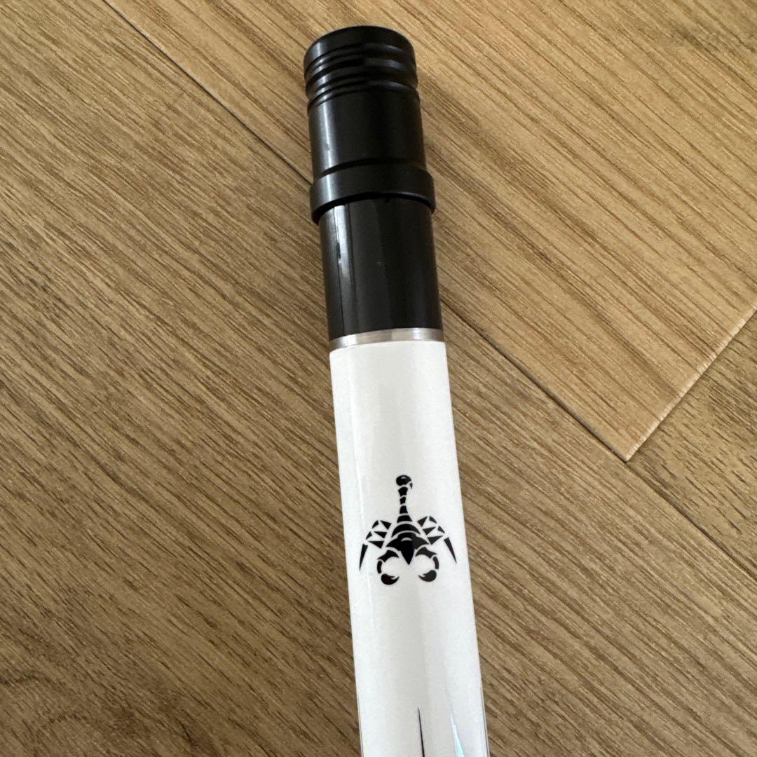 【良品】ビリヤード キュー Adamスコーピオン ロゴ入りキャップ&ケース付属