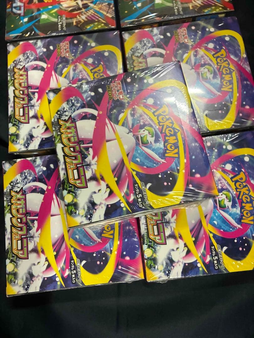 ポケモンカード　メガブレイブ　メガシンフォニア　各5BOXセット　シュリンク付き