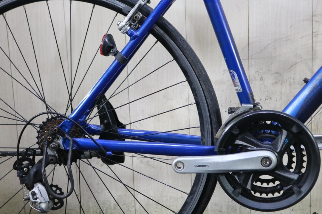 PRECISION SPORT アルミ 21速 510mm クロスバイクBLUE