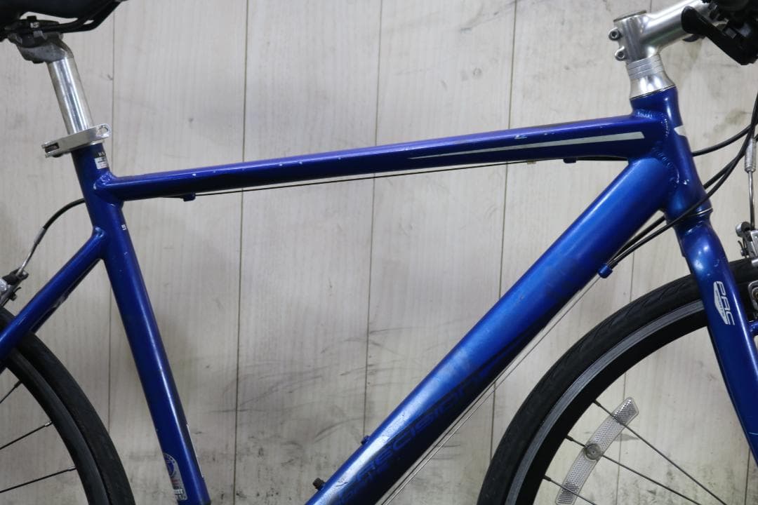 PRECISION SPORT アルミ 21速 510mm クロスバイクBLUE