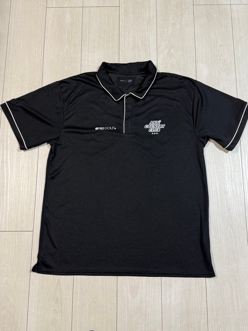 【未使用2XL】FR2 GOLF × ANTI COUNTRY CLUB ポロ