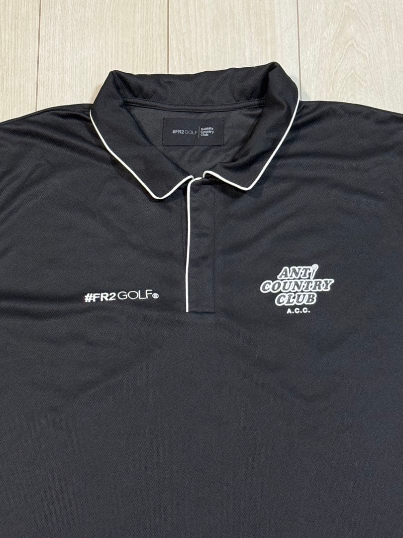 【未使用2XL】FR2 GOLF × ANTI COUNTRY CLUB ポロ
