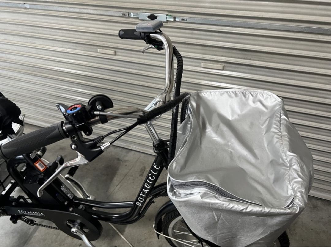 ルパン！神戸市よりミムゴPOTARICLE電動三輪自転車 バッテリー付です