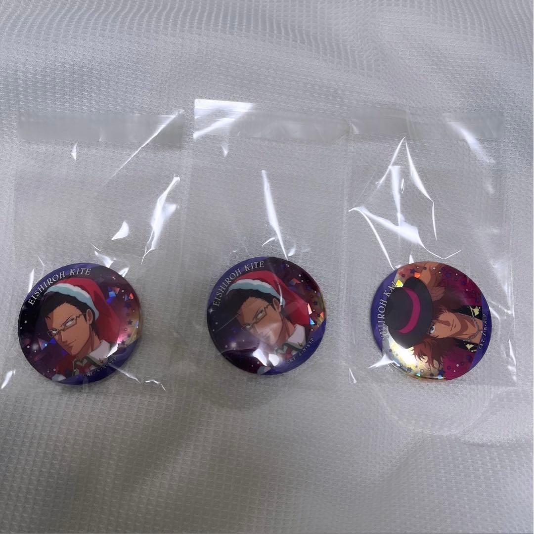 白石蔵ノ介 テニラビ ホログラム缶バッジ セット