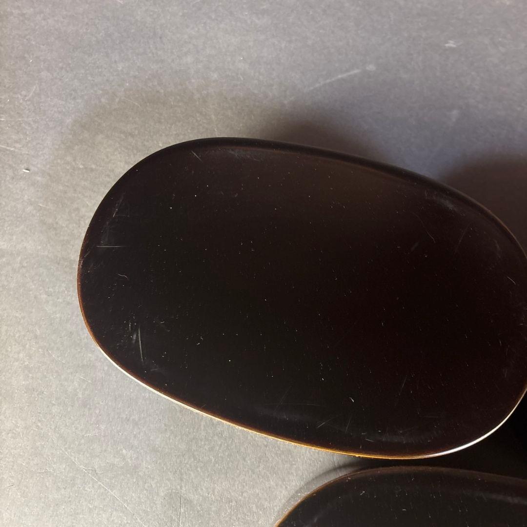 輪島塗　小判弁当箱　5客