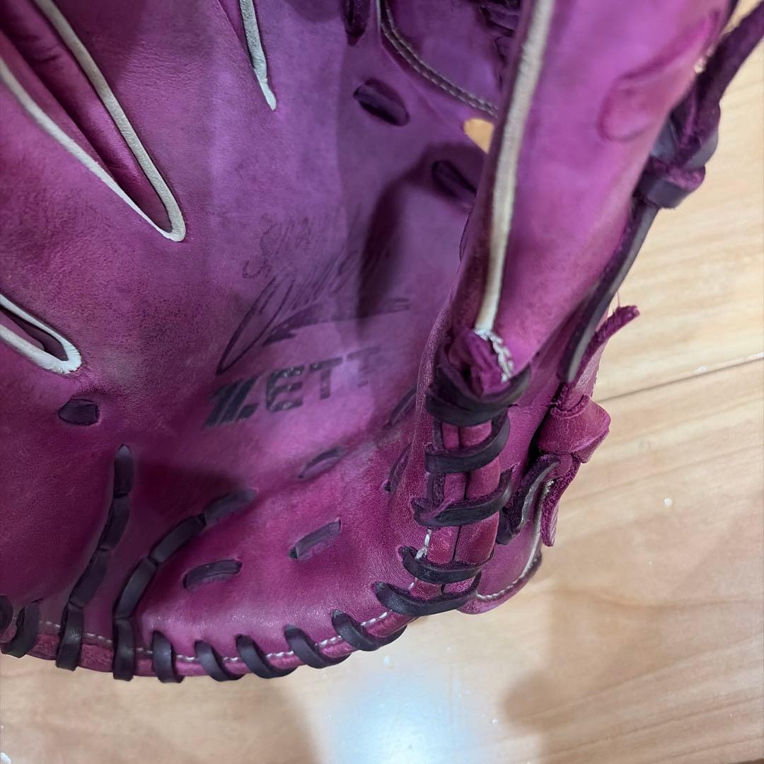 ZEET硬式グローブ パープル