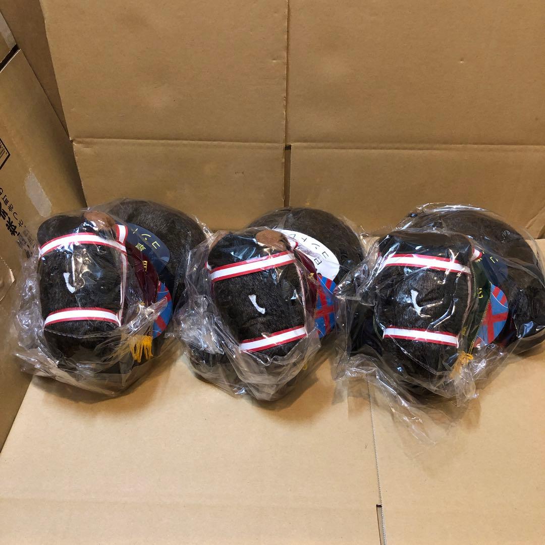 コントレイル Sサイズ ぬいぐるみ 3冠セット 日本ダービー AVANTI