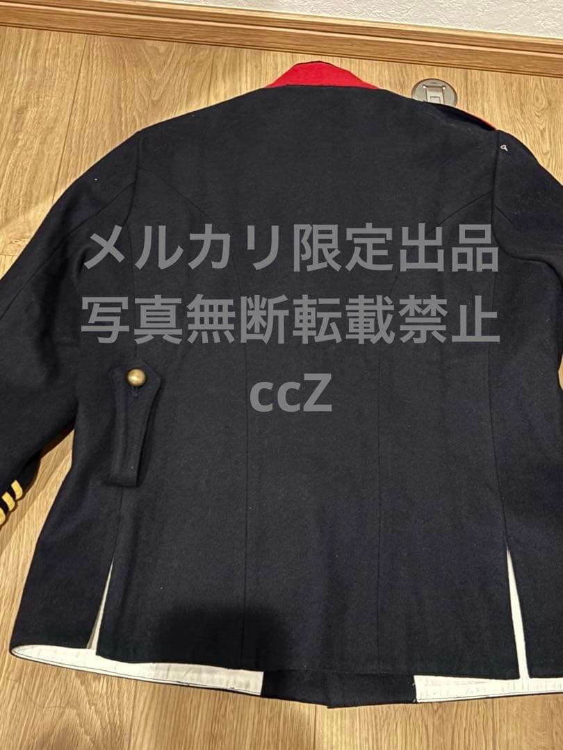 濃紺　明治陸軍　27連隊　軍装上着➕軍帽　濃紺ウール製　精密復刻版 小号