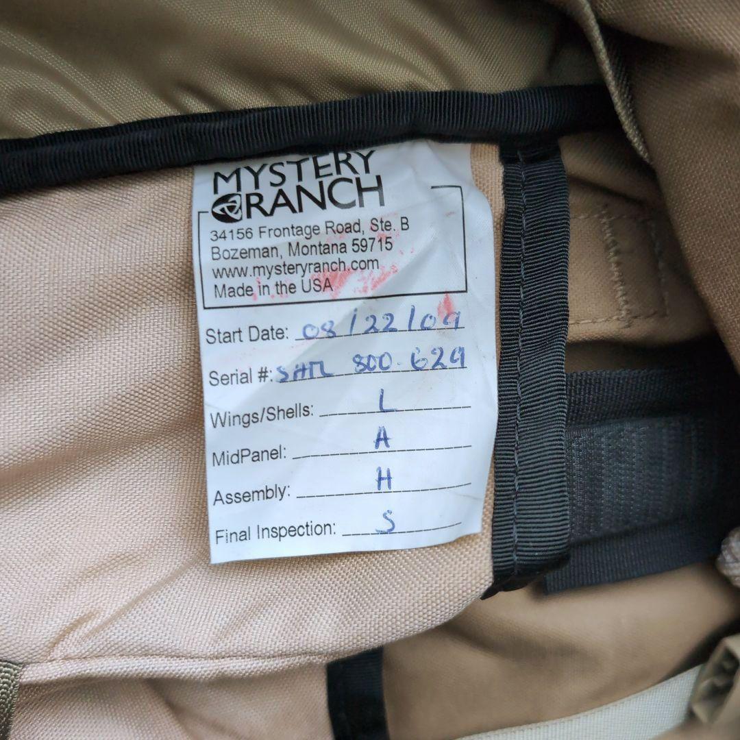 アメリカ製 MYSTERY RANCH SATL Assault Pack