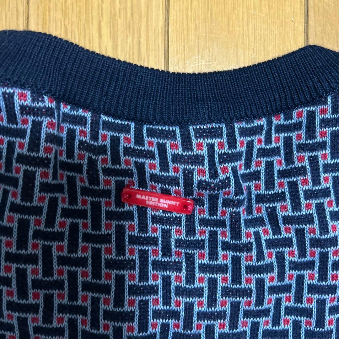 MASTER BUNNY EDITION 幾何学模様セーター【サイズ6】
