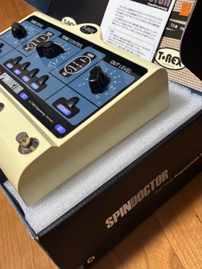 T-REX SPINDOCTOR／T-レックス エフェクター／プリアンプ 真空管