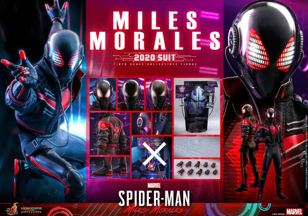 1/6 マイルス・モラレス／スパイダーマン ２０２０スーツ版 ホットトイズ 欠品