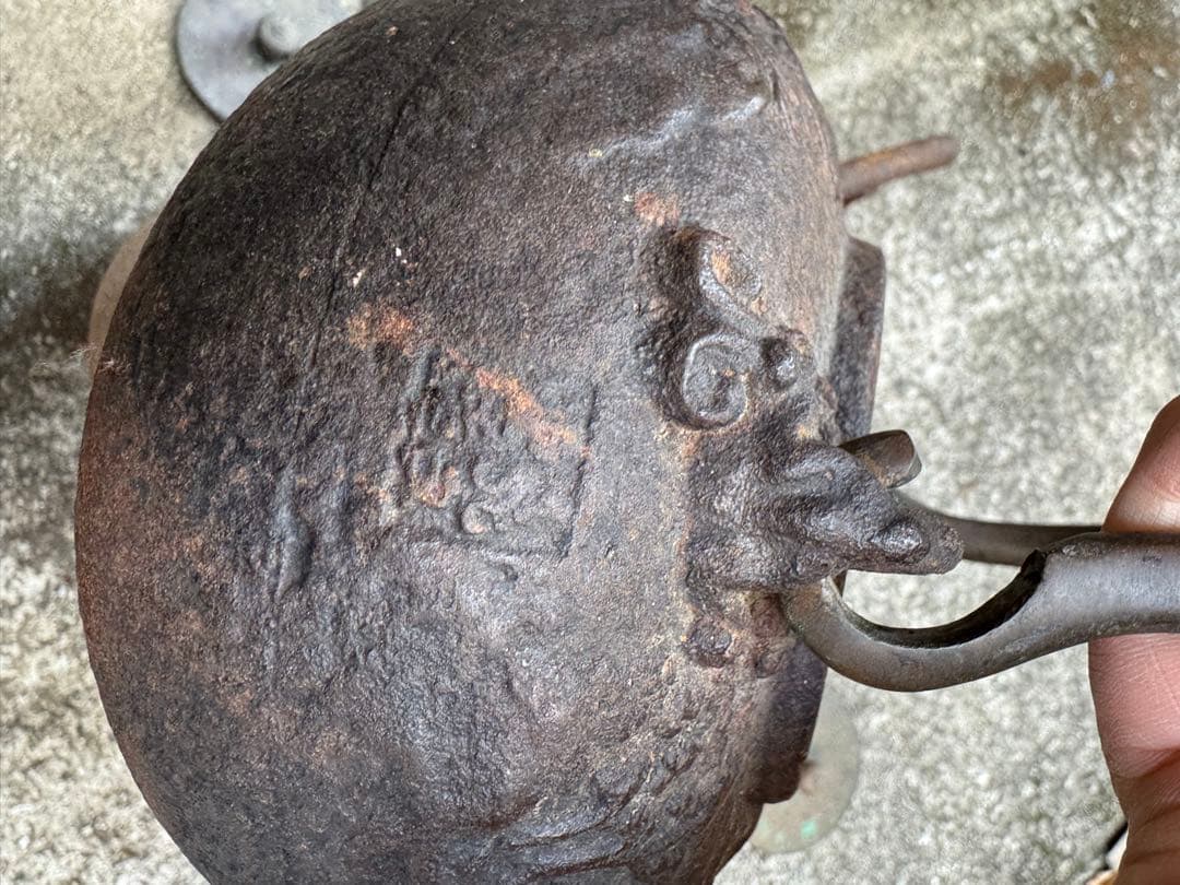 ヴィンテージ鉄瓶4個セット 龍文堂　日本亀文