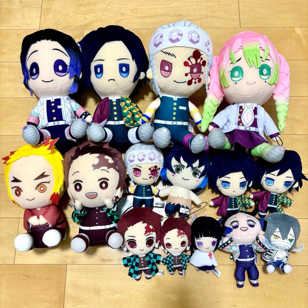 鬼滅の刃 ぬいぐるみ まとめ売り 全15体