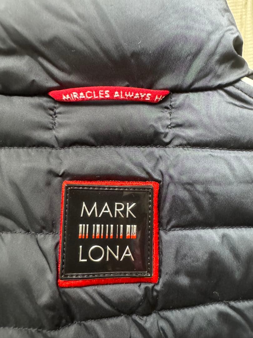 MARK&LONA ブラック　ダウンジャケット