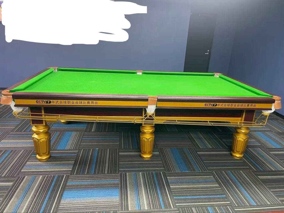 ビリヤードテーブル 緑色 木製 ビリヤード台