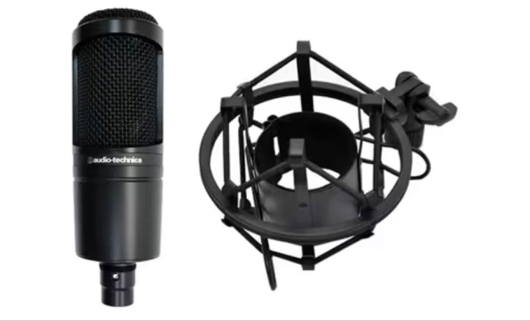 audio-technica AT2020　ポップフィルター　ショックマウント