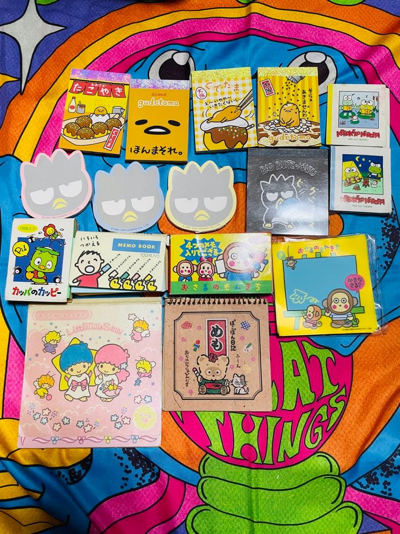 サンリオメモ帳セット 紙モノ