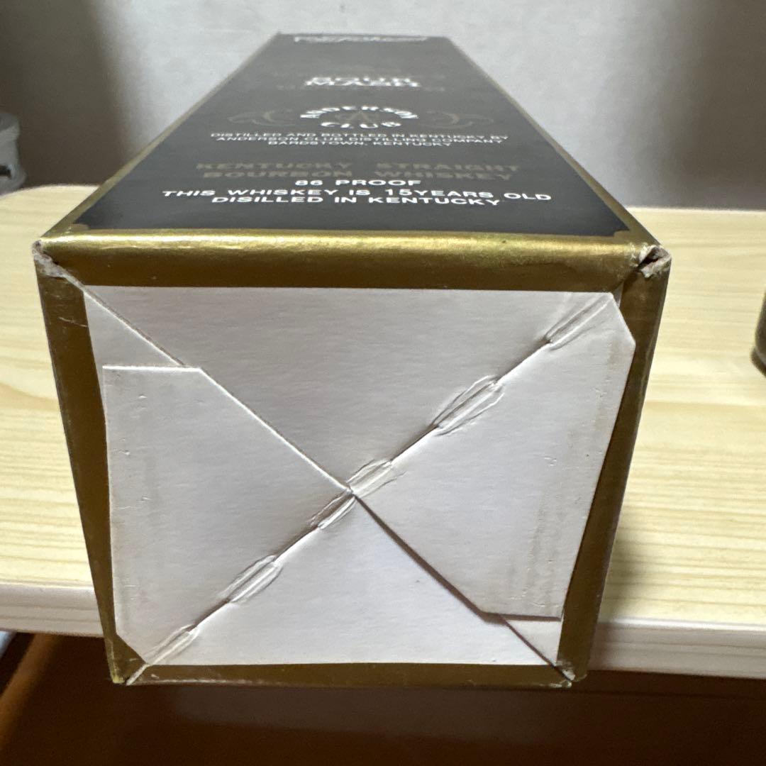 未開栓 アンダーソンクラブ 15年 750ml 43%