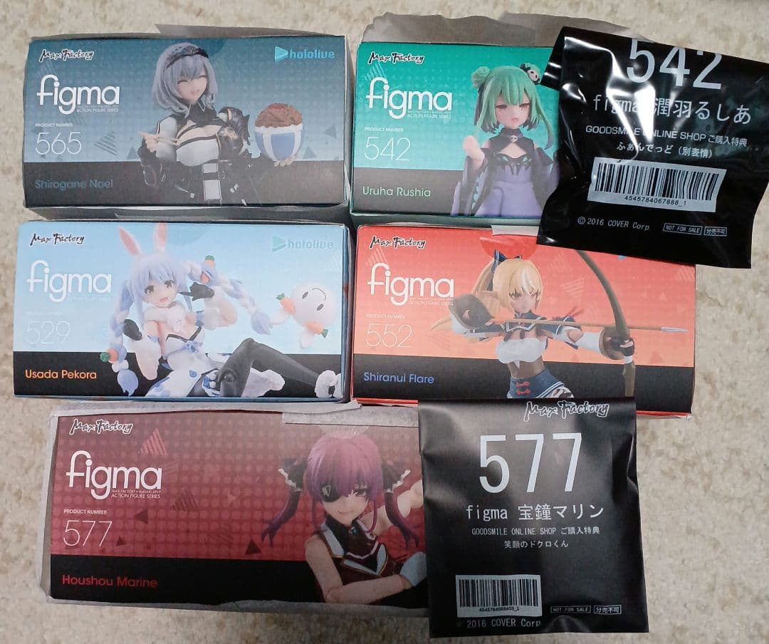 figma ホロライブ3期生 5体セット