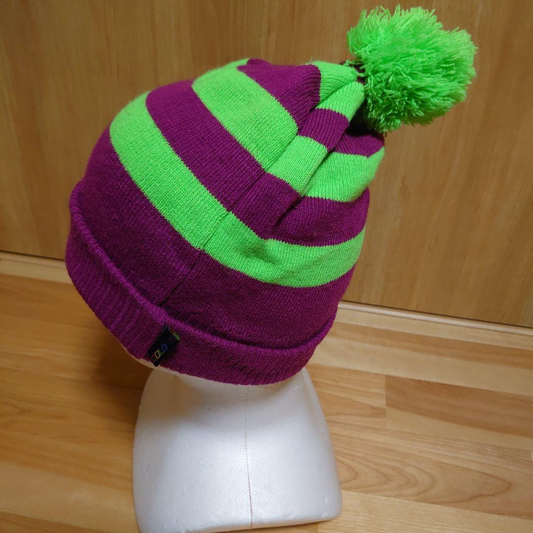 スノーボード　スキー　2点セット　ゴーグル　ニット帽　美品