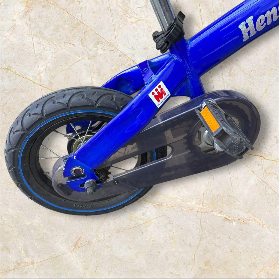 へんしんバイク Henshin Bike 12インチ ブルー キッズバイク 美品