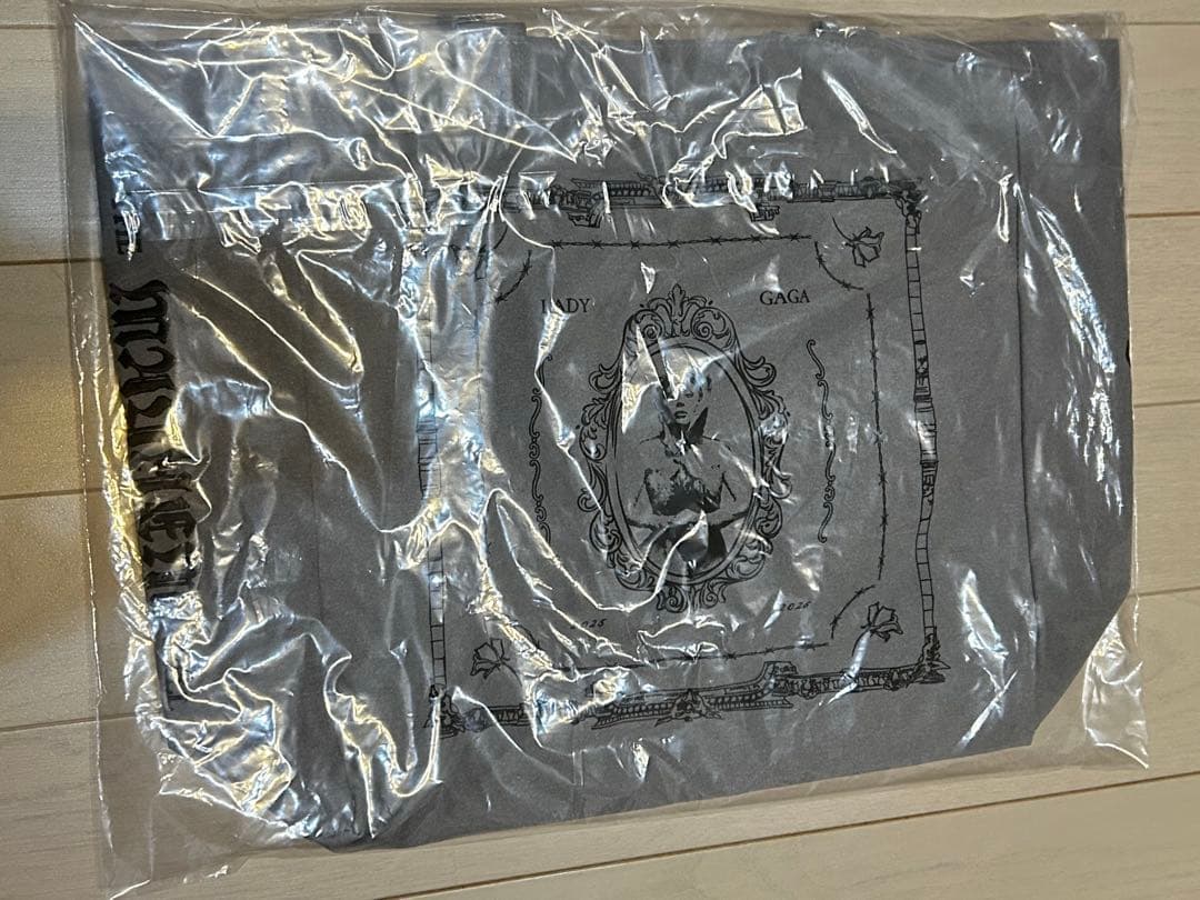 LadyGAGA トートバッグ グレー