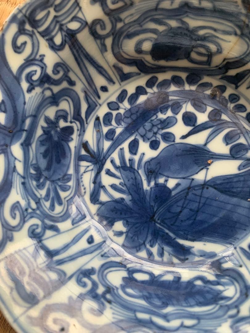 中国明時代染付お茶碗