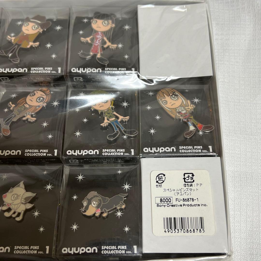 【未開封】浜崎あゆみSPECIAL PINS COLLECTION 10個セット