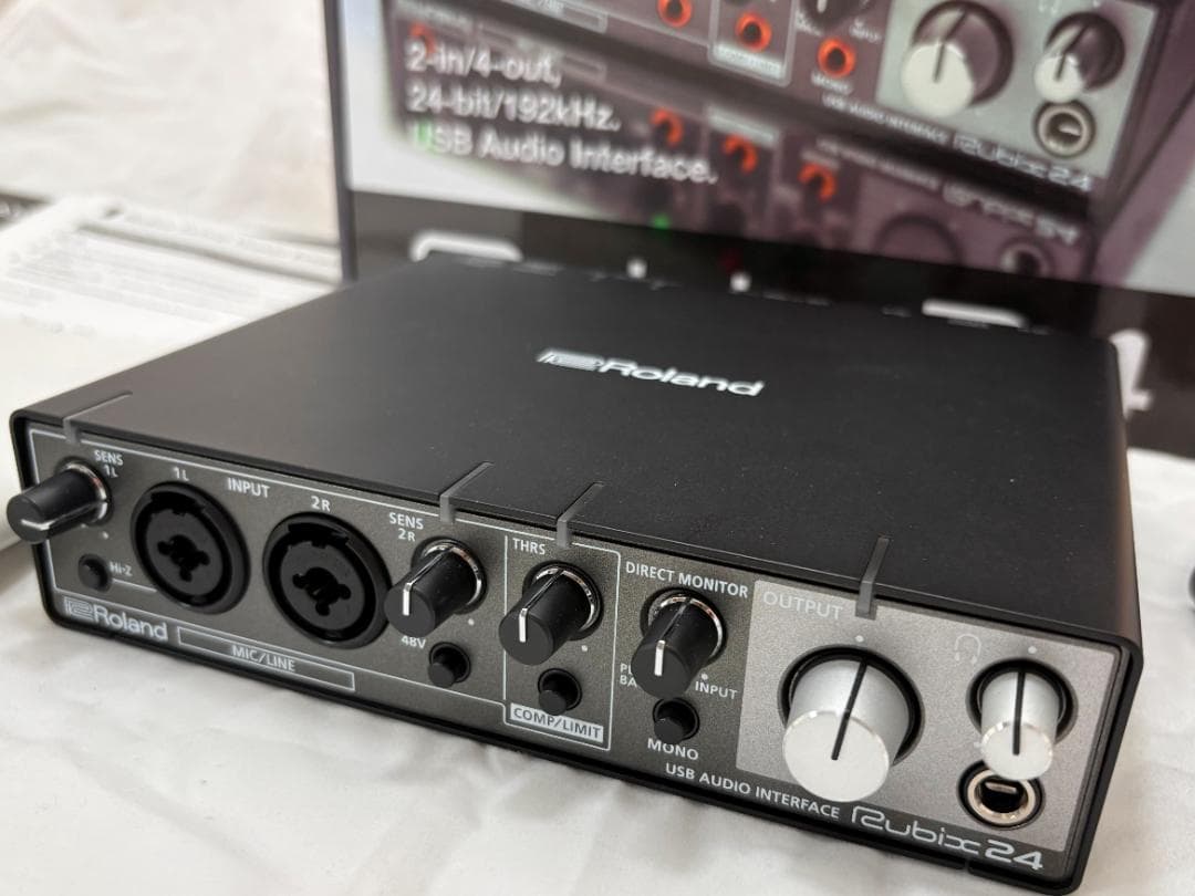 Roland Rubix 24 USBオーディオインターフェイス