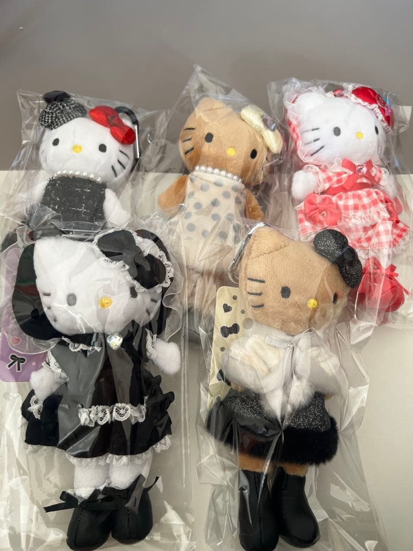 ハローキティ ぬいぐるみ 5体セット