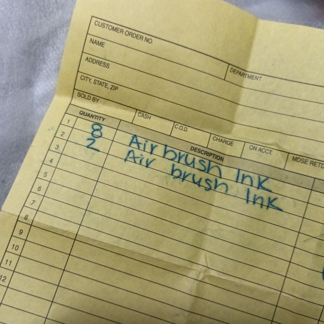 ボディーペイント用カラー10本　ＬＡで購入