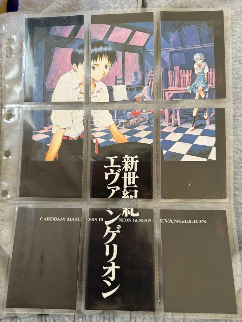 新世紀エヴァンゲリオン カードダスマスターズ第参集初版ノーマルカード117枚