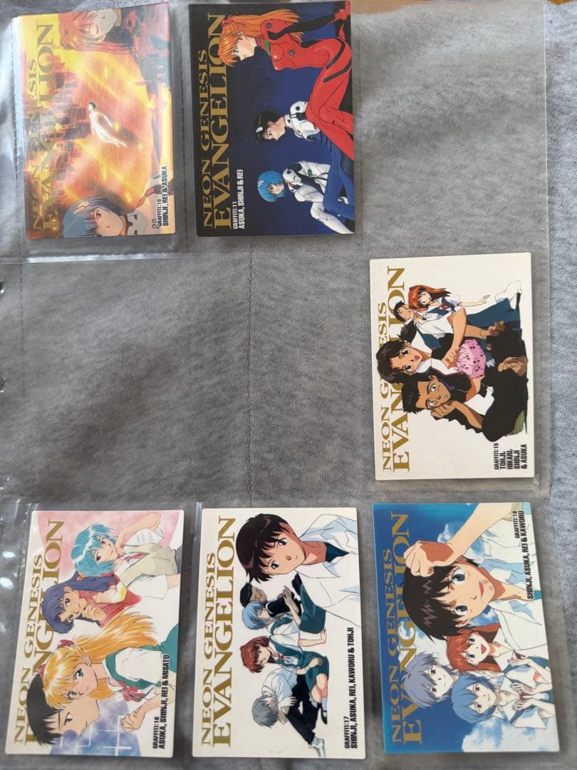 新世紀エヴァンゲリオン カードダスマスターズ第参集初版ノーマルカード117枚