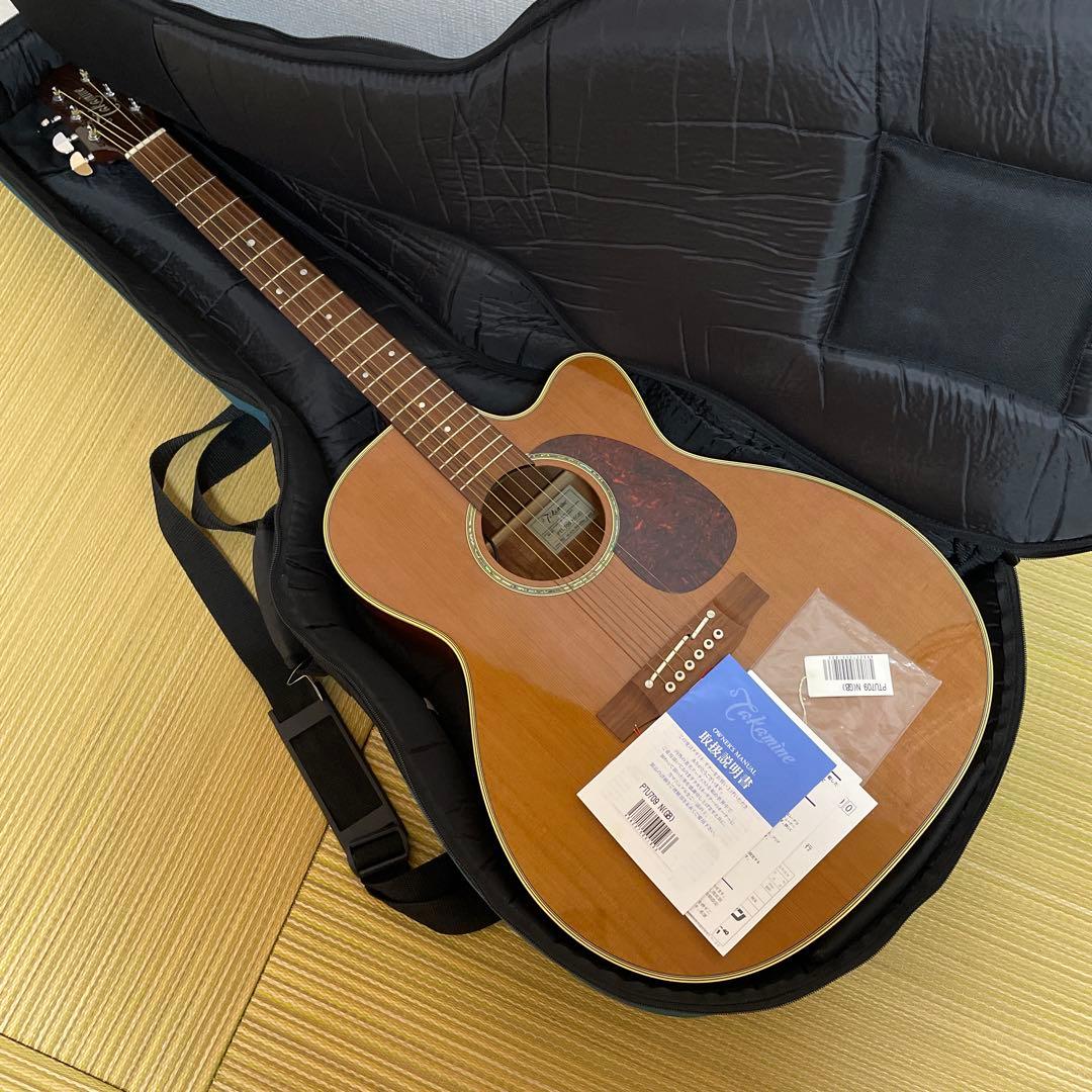 タカミネ PTU709N アコースティックギター ハワイアンコア材 美品 日本製