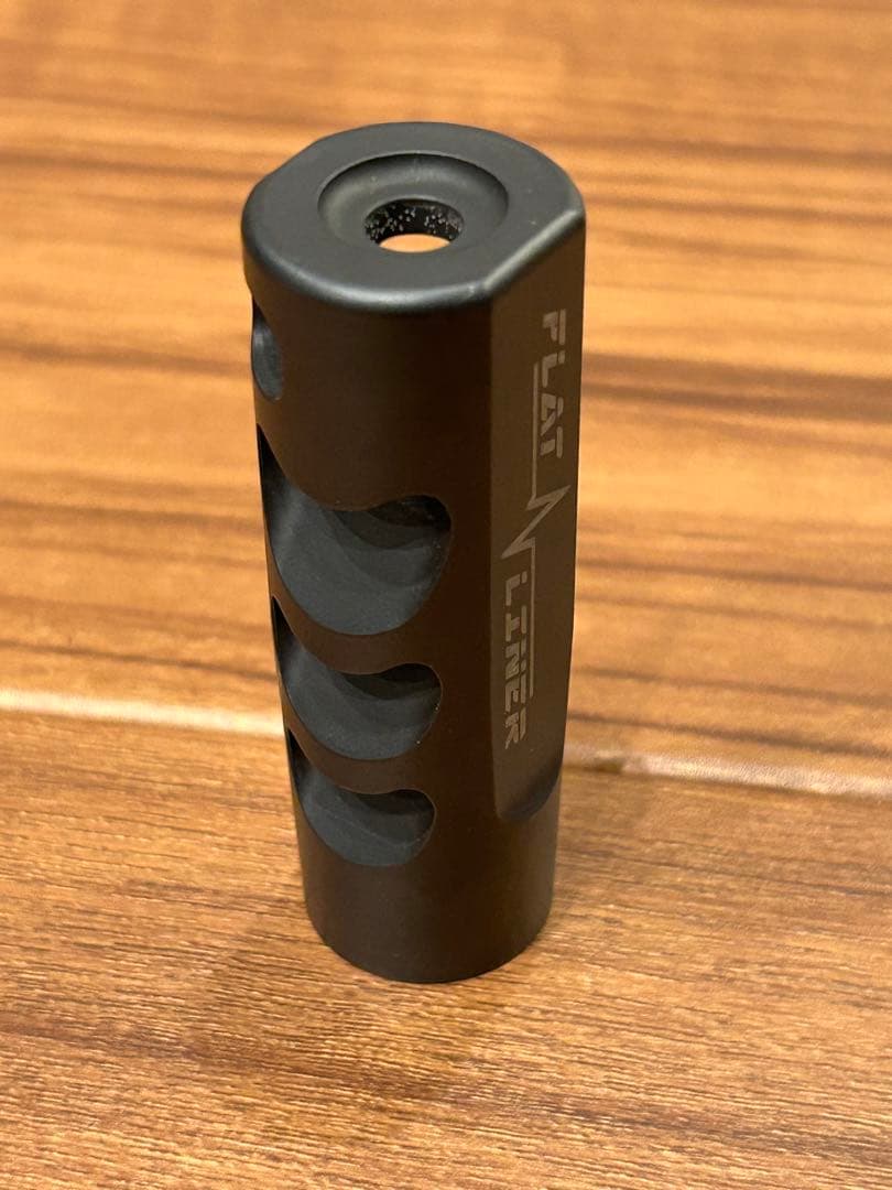 FLATLINER マズルブレーキ ブラック　ハイダー