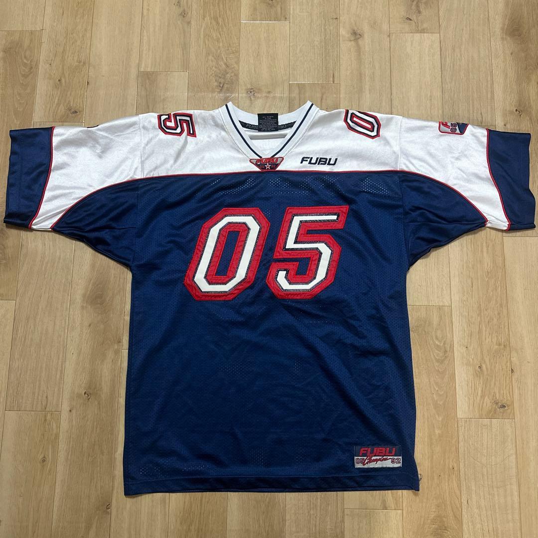 FUBU フブ フットボールシャツ ゲームシャツ HIPHOP ストリート