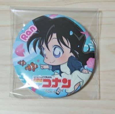 ★お値下げ中★名探偵コナン サンシャイン水族館 2021年 缶バッジ 毛利蘭