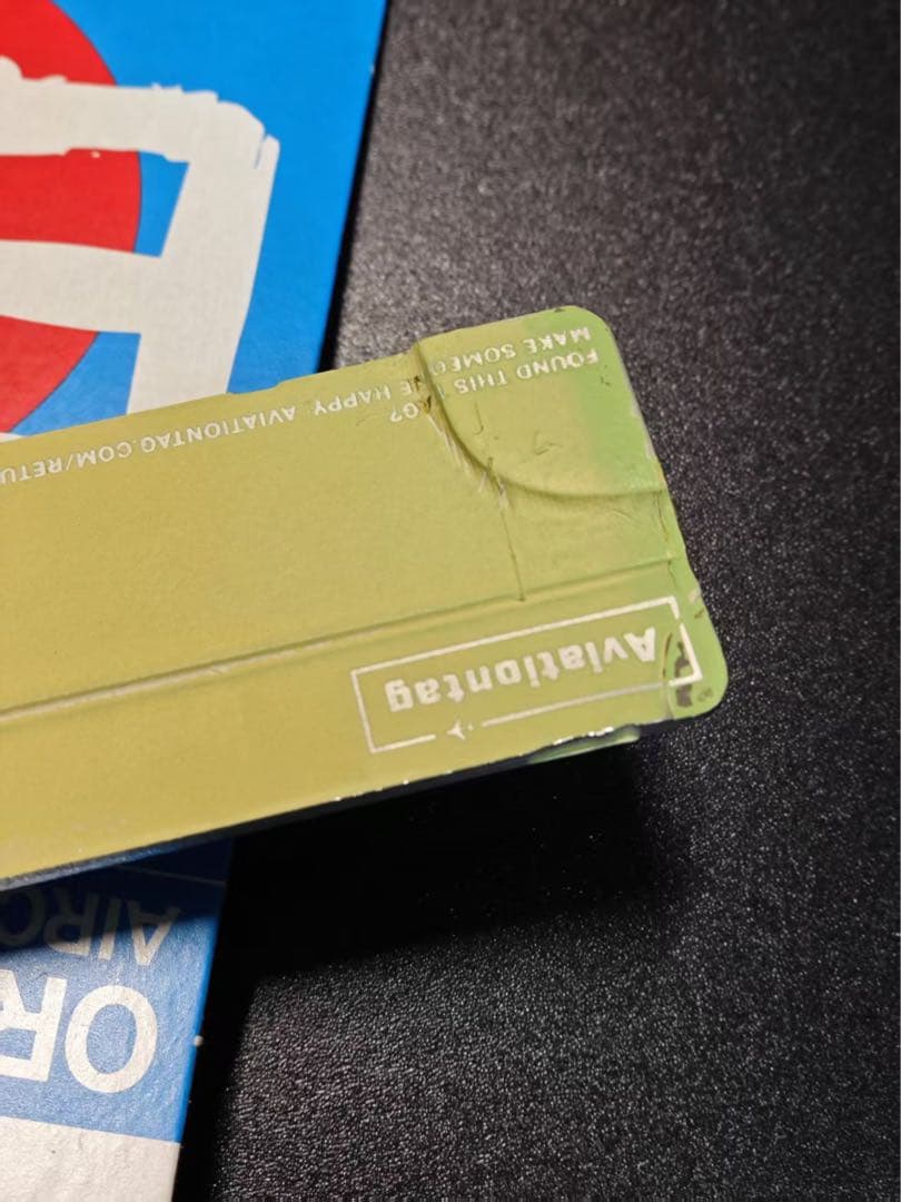 ANA Aviationtag B737-700 レアな薄青と白コンビ