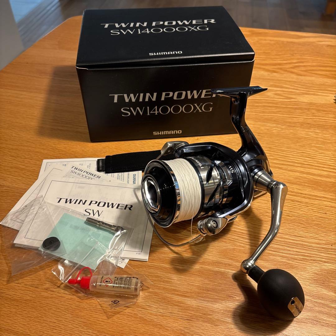 シマノ　ツインパワーSW 14000XG スピニングリール
