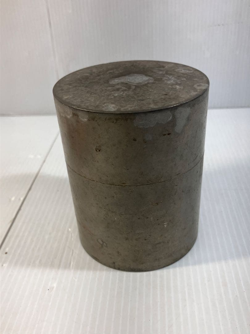 当時物 林亭瑞製 古錫 435.5g 茶道具 茶壷 茶心壺 アンティーク 古美術
