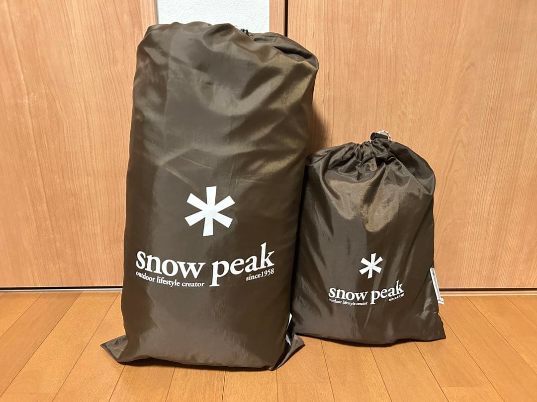 スノーピーク リビングシェル用インナールーム＋グランドシート
