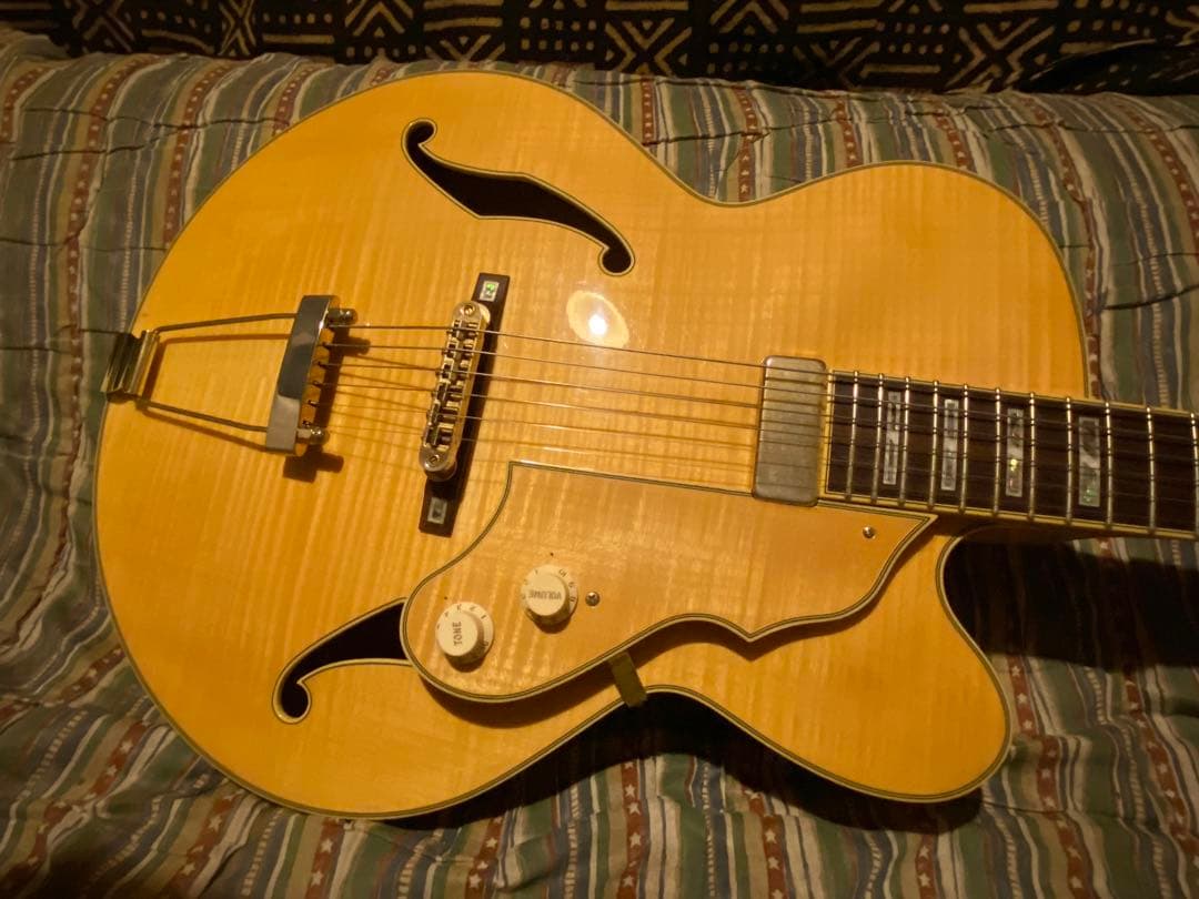 Ibanez(イバニーズ)AP-105Fホロウボディ/フルアコ ケース付属 美品